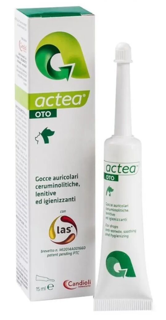 Candioli Veterinari Actea Oto Emulsione Otologica Candioli 15 ml