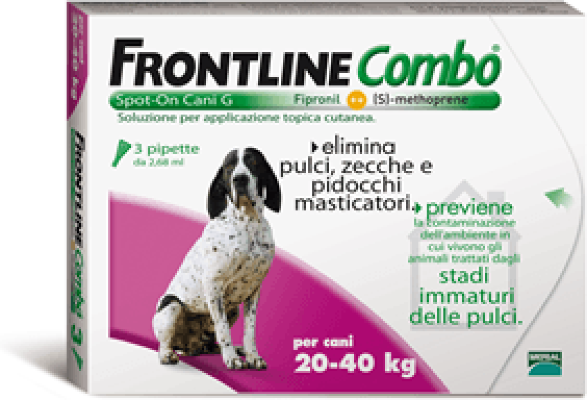 Merial Frontline combo spot on cani 3 pipette 2,68ml