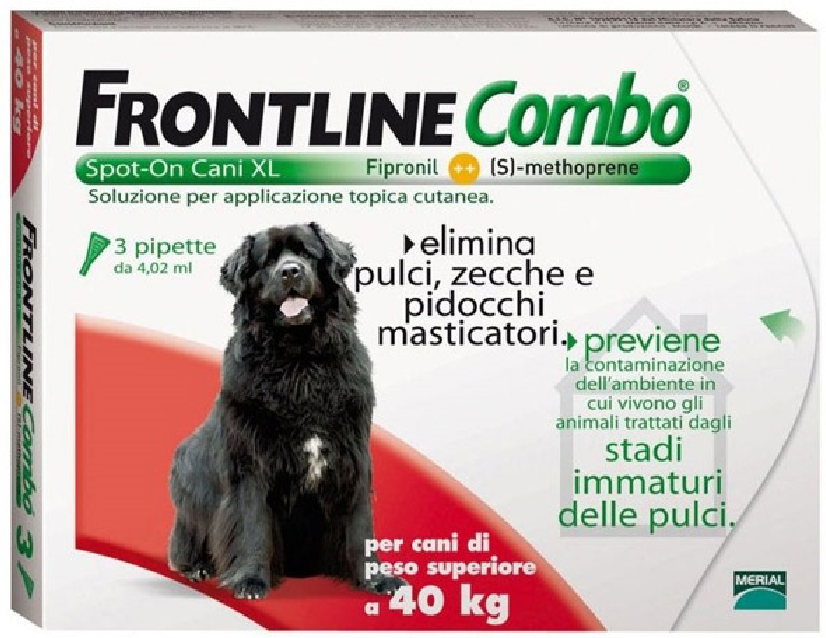 Merial Frontline combo spot on cani 3 pipette 4,02ml