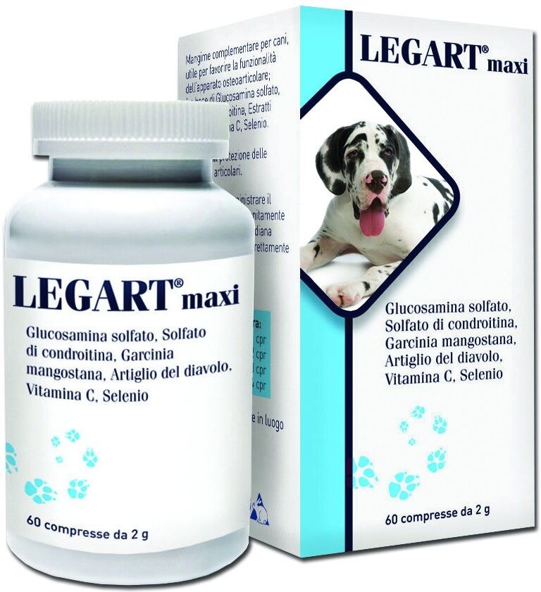 DD Farma SRL Legart maxi integratore veterinario 60 compresse