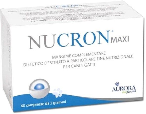 Aurora Biofarma Nucron maxi integratore cani e gatti 60 compresse