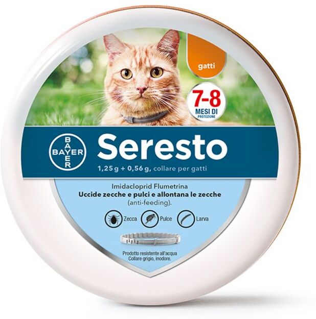 bayer_divsanitaanimale Seresto collare antiparassitario 1,25g + 0,56g per gatti