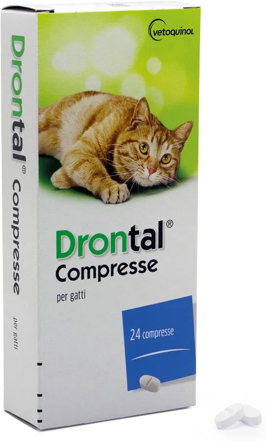 Drontal Gatto Contro le Infestazioni da Nematodi e Cestodi 24 Compresse