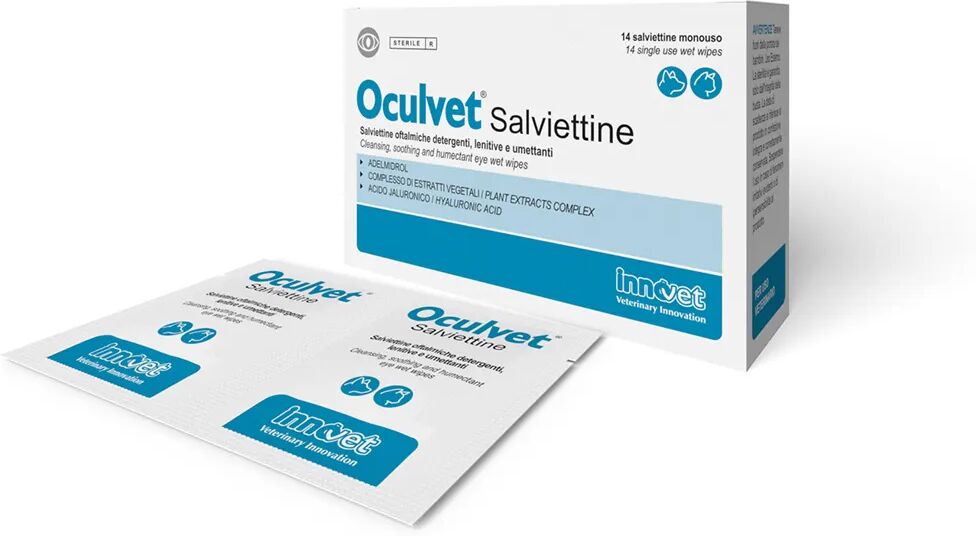 Oculvet Innovet Salviette Oculari Cani E Gatti 14 Bustine