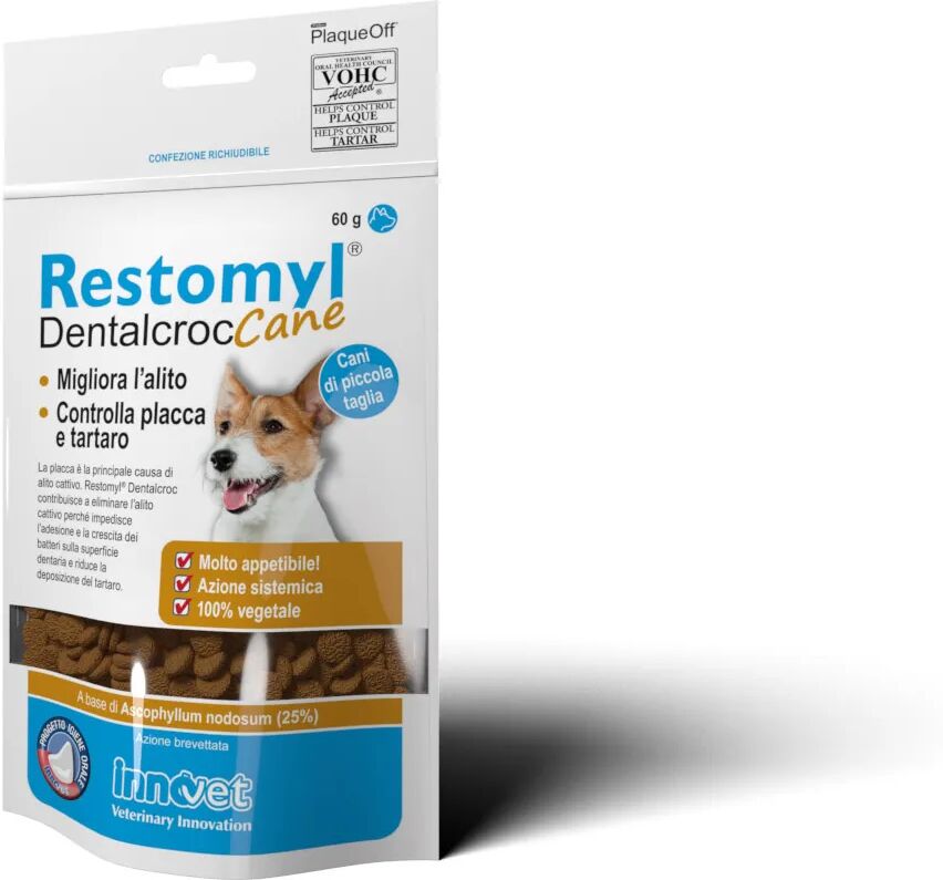 Restomyl Dentalcroc Migliora Alito Cani Taglia Piccola 60 g