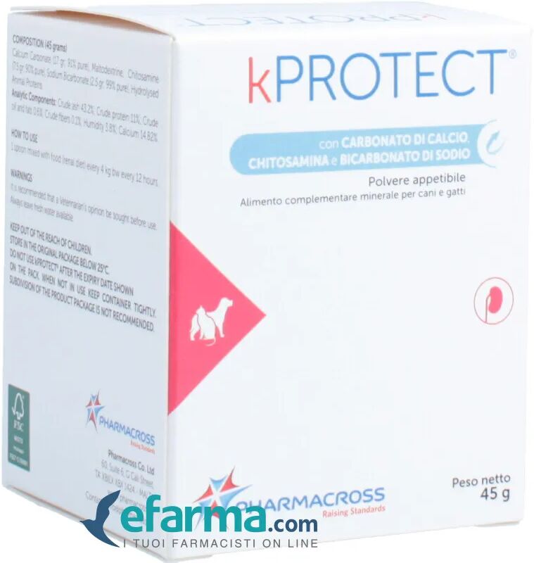 Kprotect Polvere Integratore Renale Per Cani E Gatti 45 g