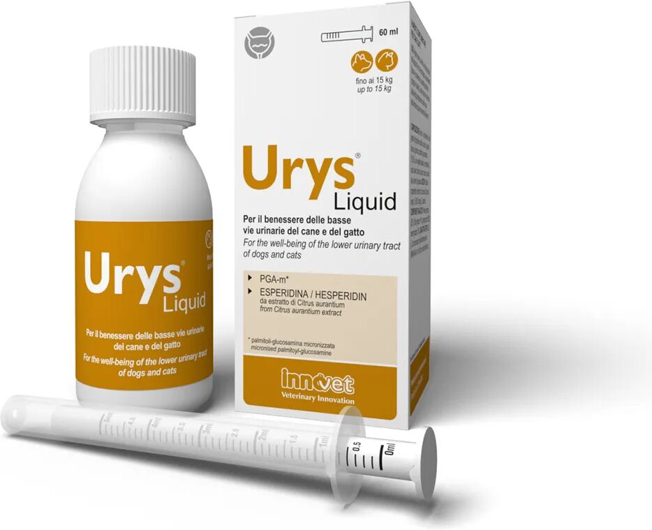 Urys Liquid Integratore Veterinario Vie Urinarie 60 ml