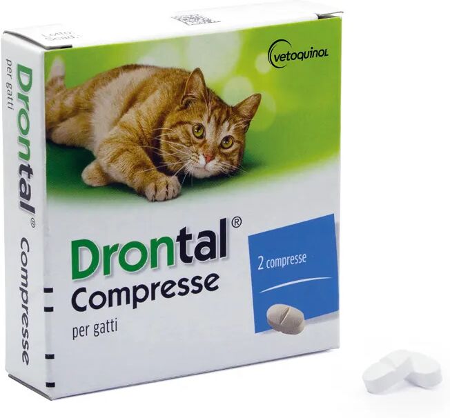 Drontal Gatto Contro le Infestazioni da Nematodi e Cestodi 2 Compresse