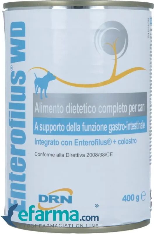 DRN Enterofilus Wet Diet Alimento Completo Dietetico Cani 400 g