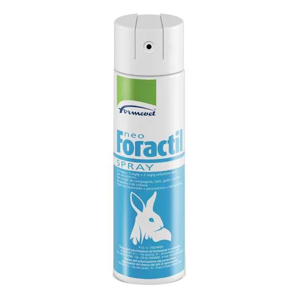 Neo Foractil Spray Insetticida Acaricida Conigli 250 ml