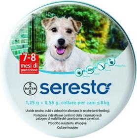 Bayer spa (div.sanita'animale) Bayer Seresto Collare Antiparassitario per Cani fino a 8 kg