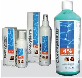 CLOREXYDERM *soluz.4% 1000ml