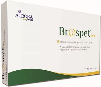 AURORA LICENSING Brospet mini 20 cpr