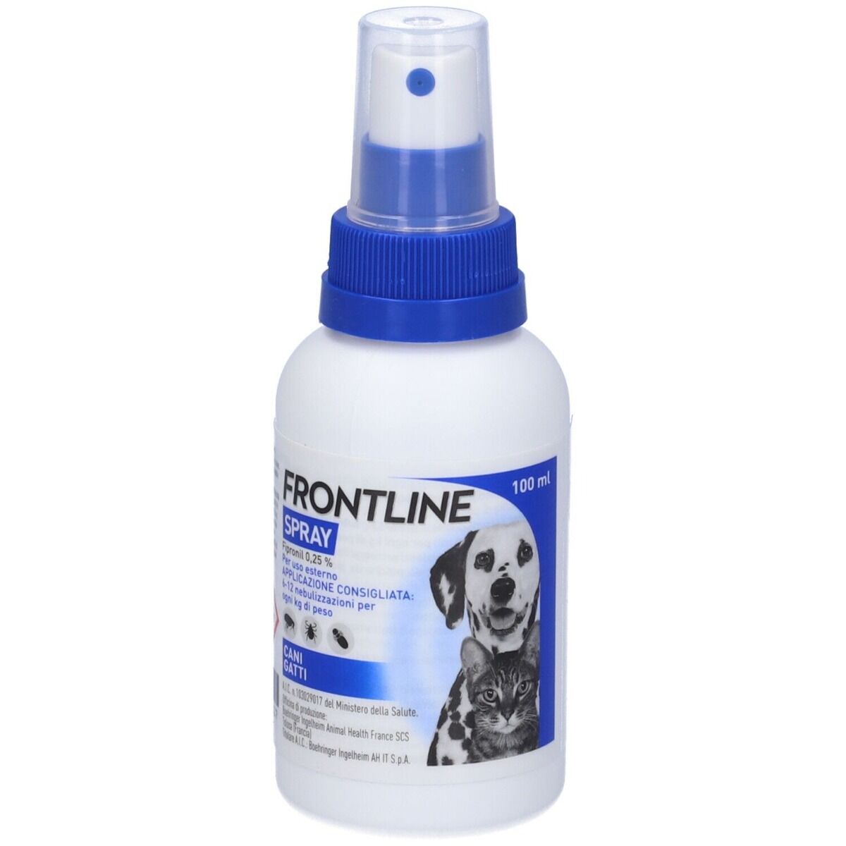FRONTLINE Spray Antiparassitario Cani e Gatti 100 ml