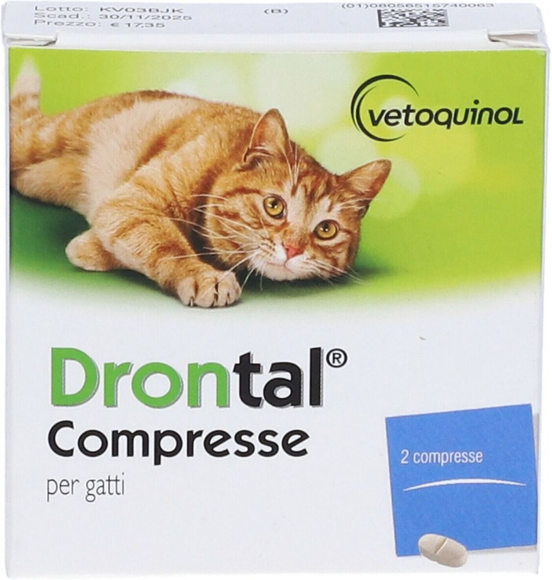 DRONTAL GATTO 2 Compresse