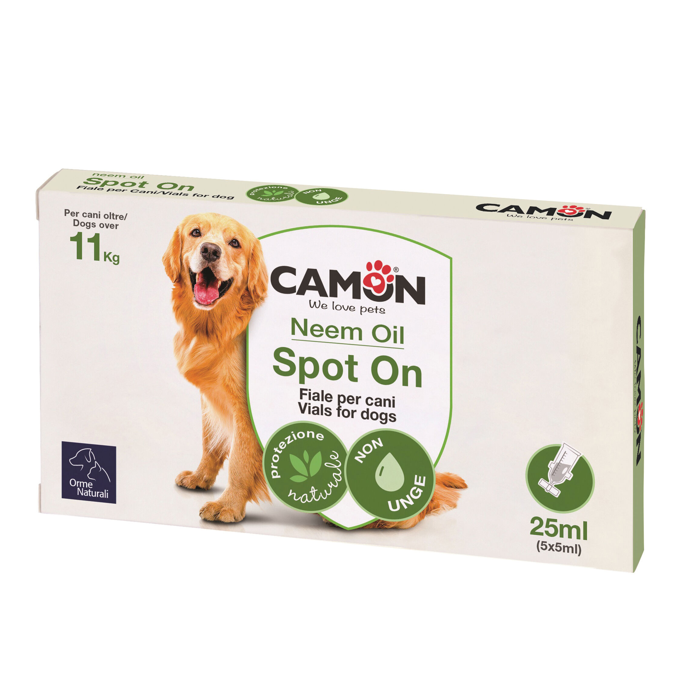 PROTECTION spoton cane >10kg 5 x 5 ml