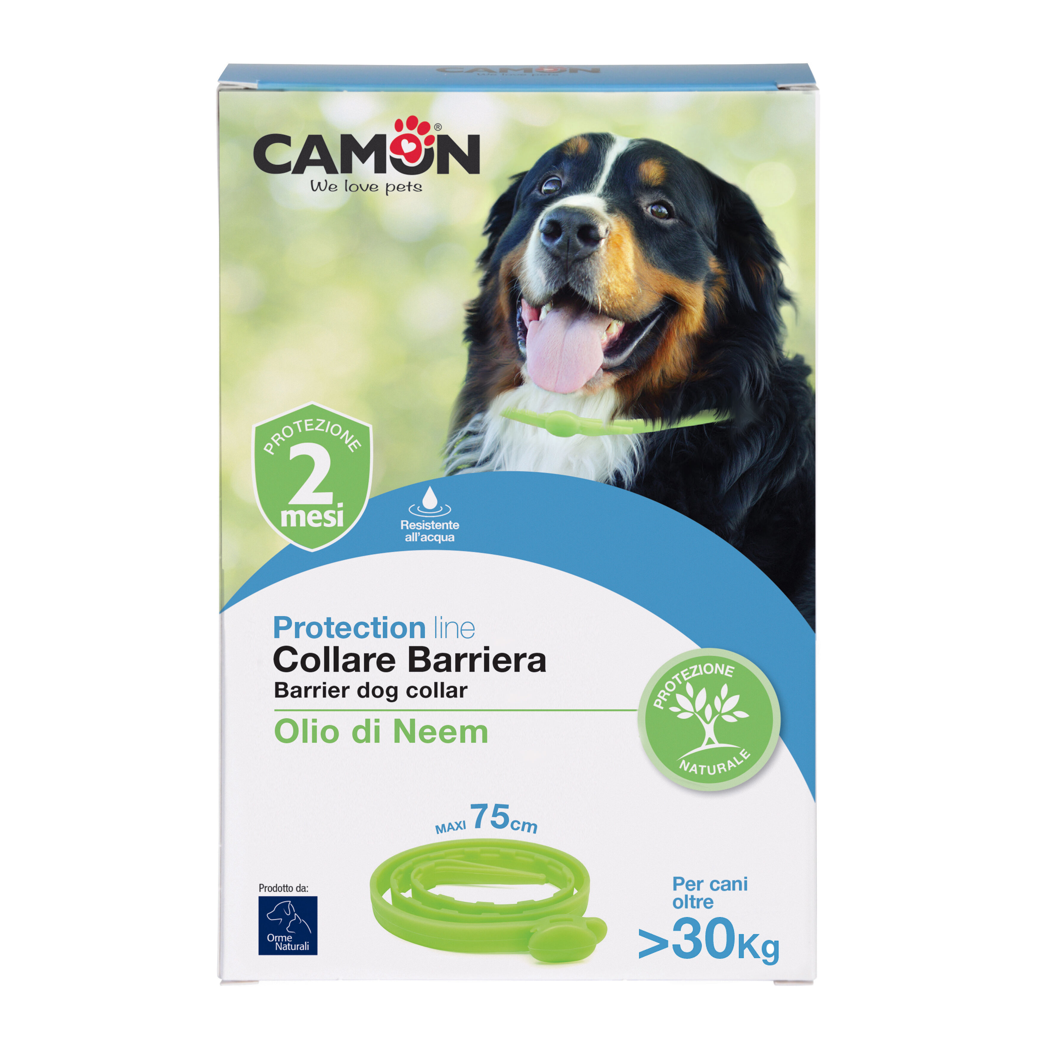 PROTECTION collare barriera cane 75 cm