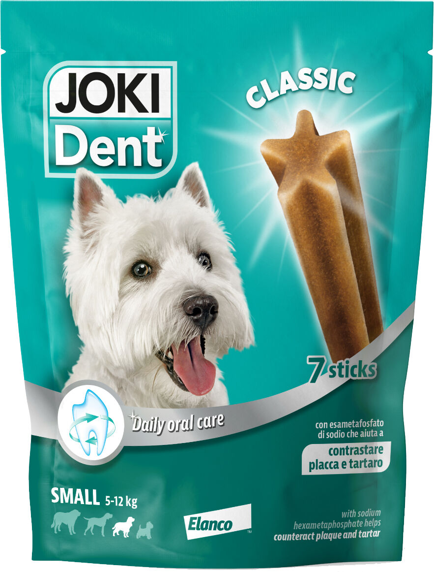 JOKI plus dent starbar sacchetto 140 g per cani di taglia piccola da 5 a 12 kg