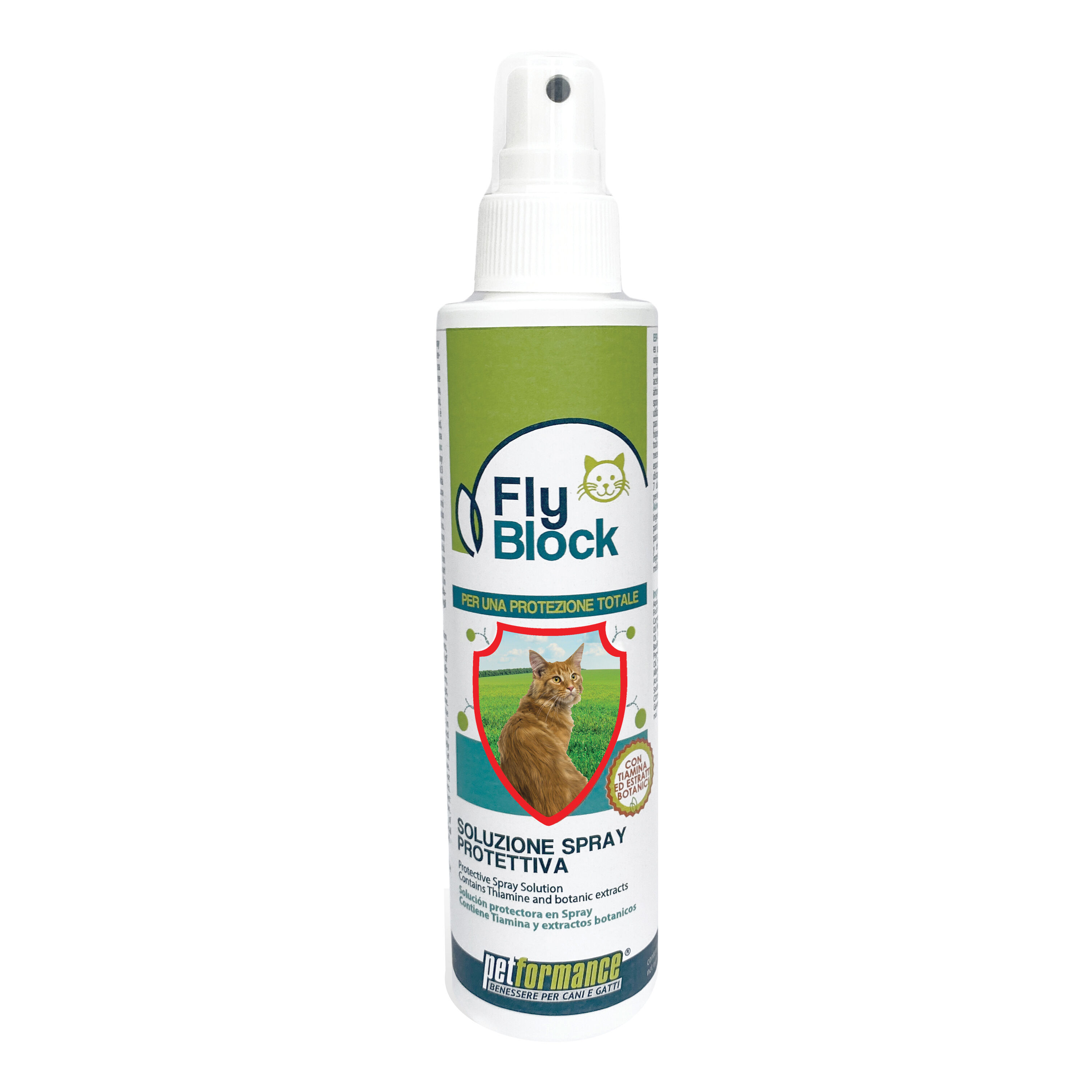 flyblock soluzione spray protezione gatto 150 ml