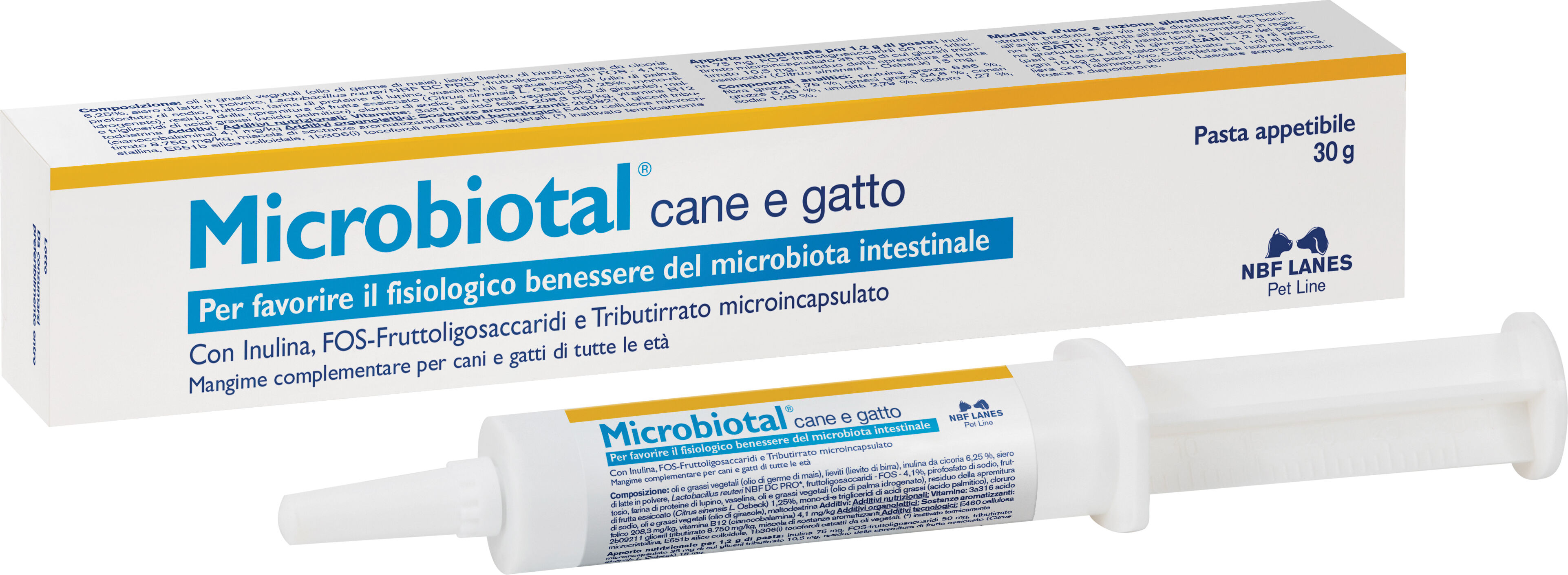 n.b.f. lanes Microbiotal pasta 30 g