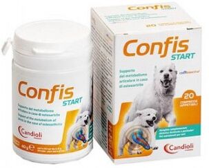 Candioli Confis Start 20 compresse alimento complementare per cani