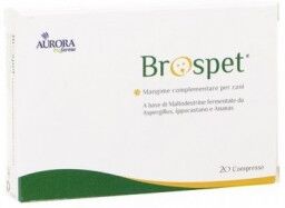 Aurora Biofarma Brospet Integratore Alimentare per cani 20 Compresse