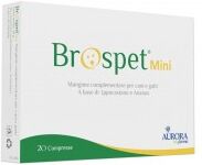 Aurora Biofarma Brospet Mini - Mangime complementare per cani e gatti 20 compresse