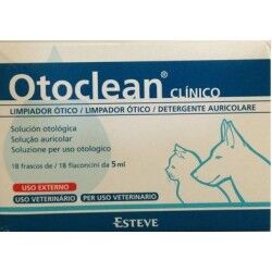 Esteve Otoclean Clinico Detergente Auricolare Per Cani e Gatti 18 Fiale Da 5 Ml