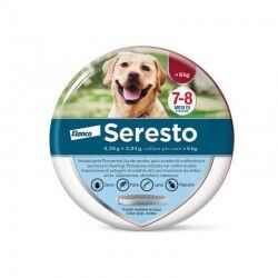 Bayer Seresto collare antiparassitario per cani Superiori a 8 KG+ (4,50+2,03G) 70 cm