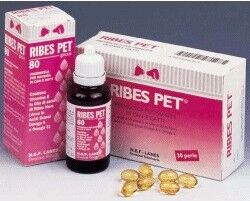 N.B.F. Lanes Mangime Complementare Per Cani E Gatti Per Le Allergie Ribes Pet 80 Gocce Da 25