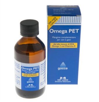 N.B.F. Lanes S.r.l. N.B.F. Lanes Linea Animali Domestici Omega Pet Cani E Gatti Soluzione 100 Ml