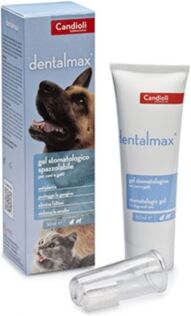 Candioli Veterinaria Candioli Linea Animali Domestici Dentalmax Cani Gatti Gel Stomatologico 50 Ml