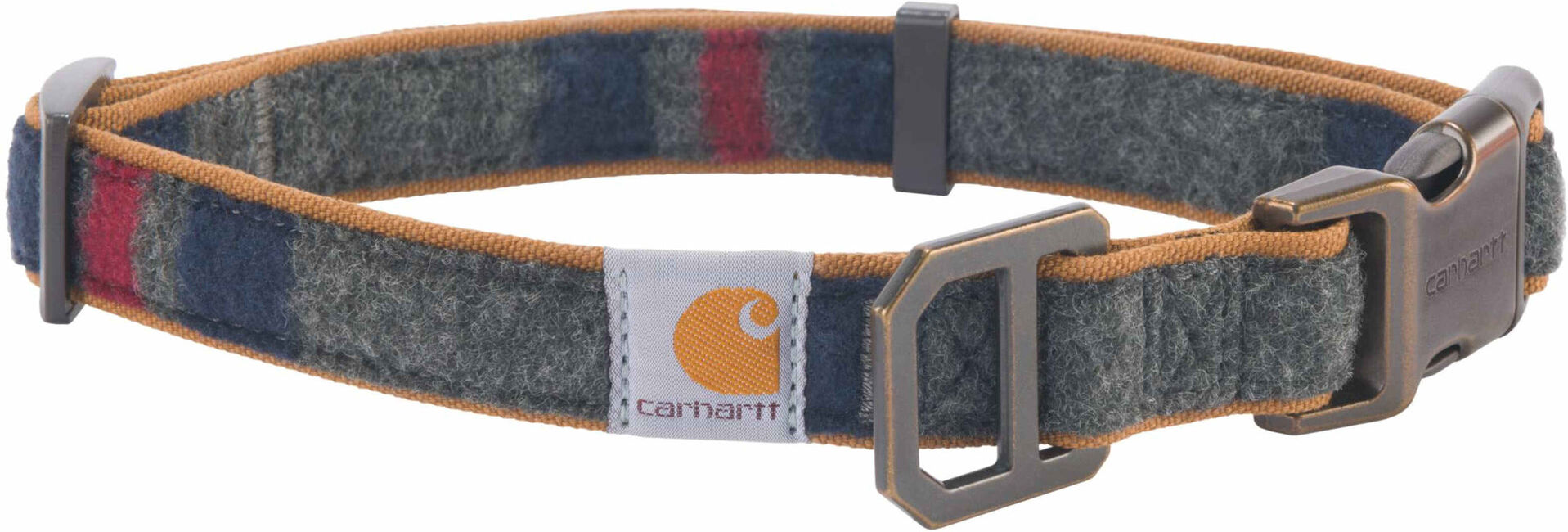 Carhartt Blanket Stripe Collare per cani Grigio L