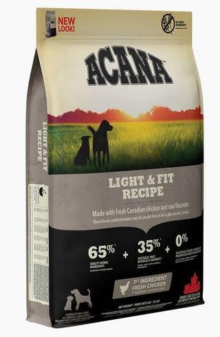 ACANA Cane Light & Fit 11,4 kg 22.80 kg