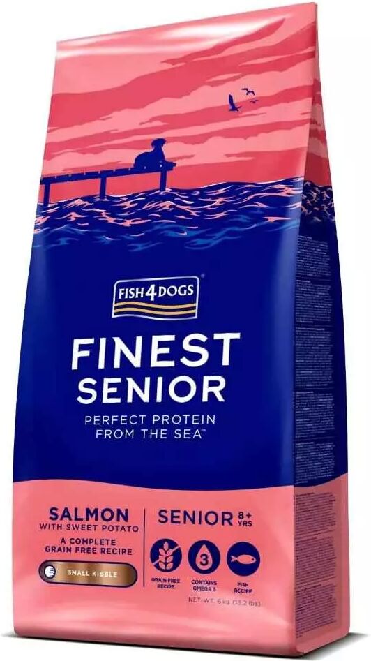 Fish4Dogs Cane Finest Senior Salmone Small 6 kg 6.00 kg