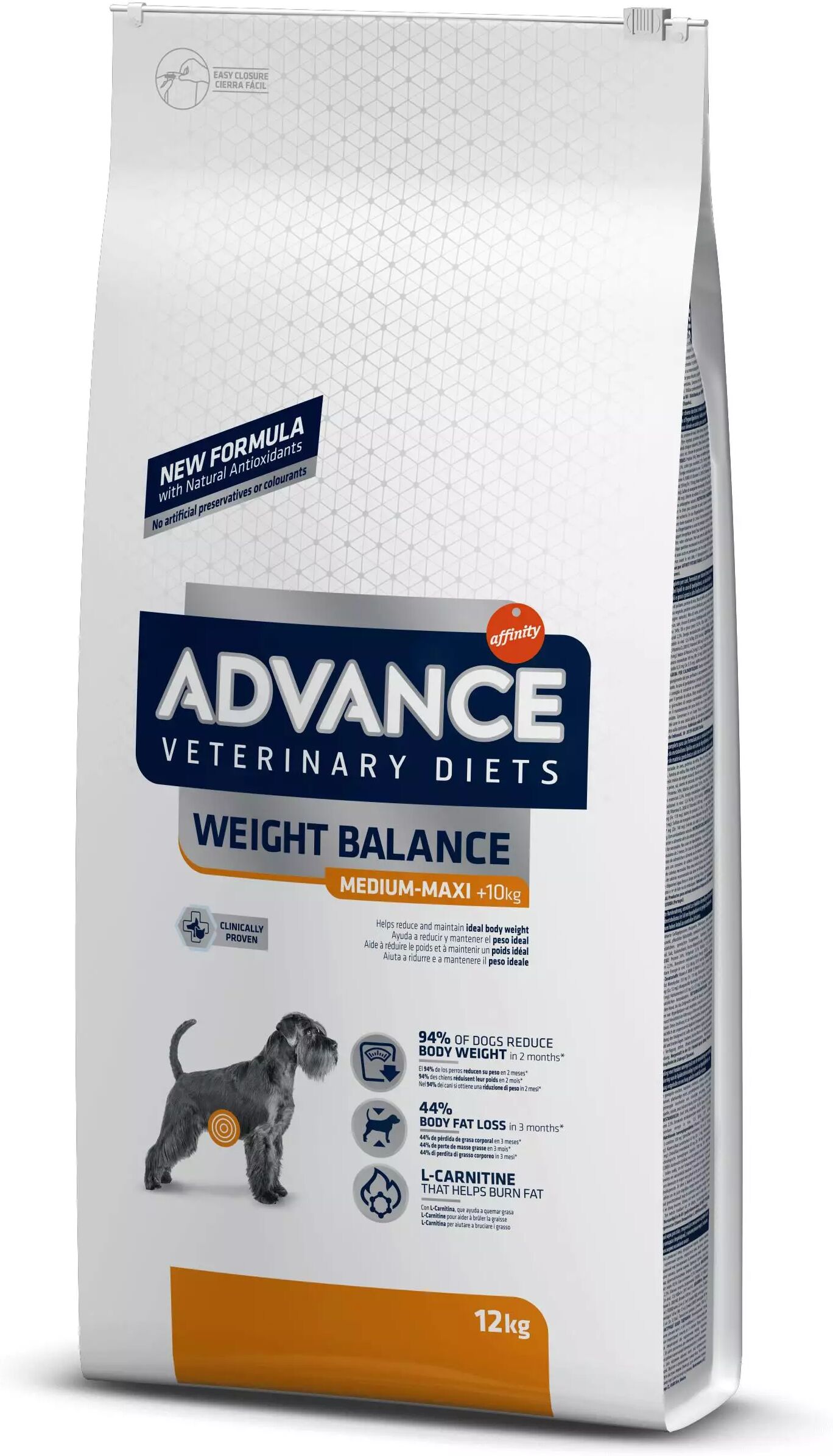 ADVANCE Cane Diet Weight Balance Medium e Maxi 12kg 12.00 kg