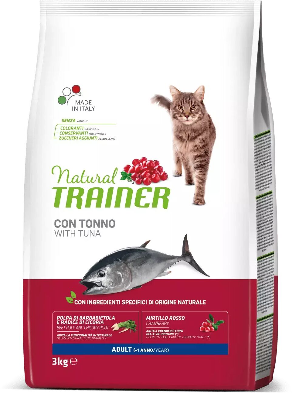 Trainer - Nova Food Natural Trainer gatto adulto con Tonno 3 Kg 3.00 kg