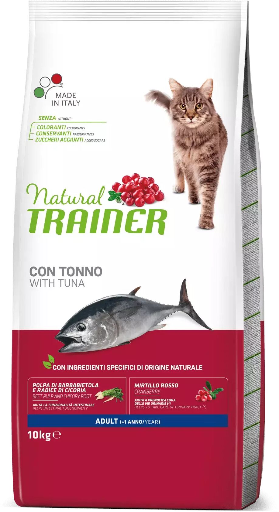 Trainer - Nova Food Natural Trainer gatto adulto con Tonno 10 Kg 10.00 kg