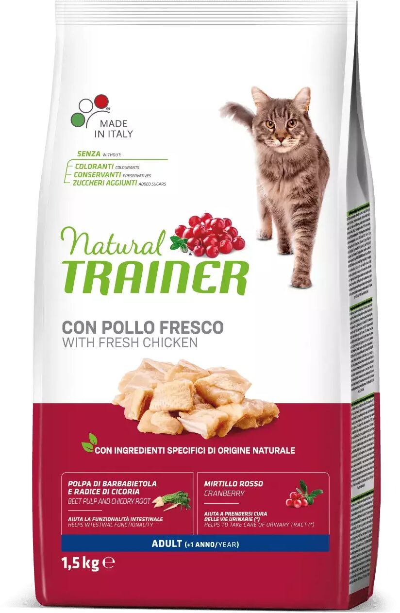 Trainer - Nova Food Natural Trainer gatto adulto con Pollo 1,5 Kg 1.50 kg