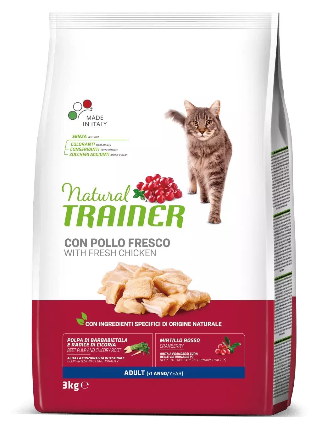 Trainer - Nova Food Natural Trainer gatto adulto con Pollo 3 Kg 3.00 kg
