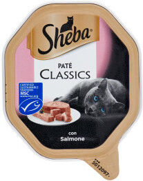 Sheba Paté Classics Con Salmone 85g