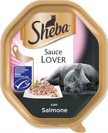 Sheba Flexi Sauce Lovers - Salmone 85g