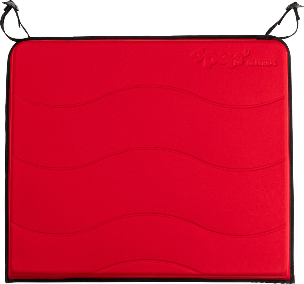 4pets Transportbox Schuimstof-bekleding Crash Bag, rood, Maat: 1