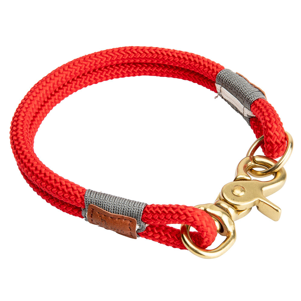 HUNTER Hondenhalsband Oss, rood, Maat: 7