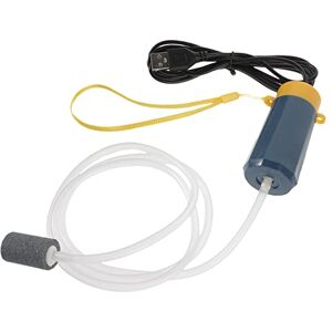 Didiseaon Usb Zuurstof Pomp Transport Beluchter Usb Aquarium Luchtpomp Outdoor Vissen Beluchter Draagbare Aasbeluchter Draagbare Visbeluchterpomp Aquarium Pomp Bubbel Buikspieren