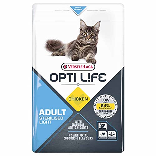 Opti Life Cat droogvoer voor katten, sterilised/light