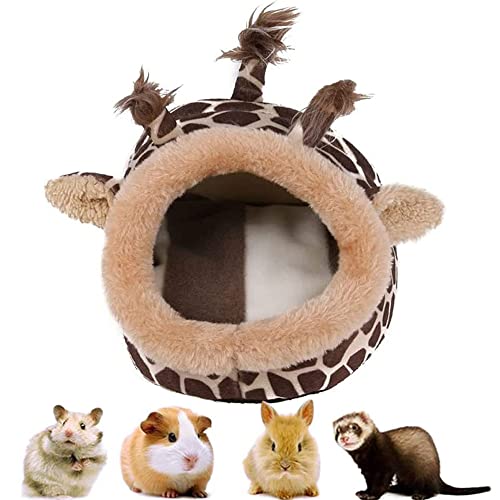 QQEE Srcasy Konijnenbed, klein huisdiernest, klein huisdier, klein huisdierbed, warm huisdierbed, voor cavia's, hamsters, egel, kleine dieren