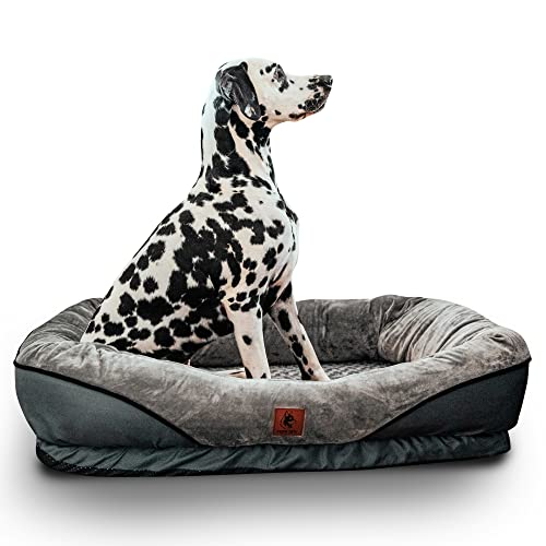 PRiME Orthopedisch hondenbed XL   hondenbed grote honden   hondenbedden van traagschuim   hondenmand om te slapen en te ontspannen   onverwoestbaar hondenbed   wasbaar
