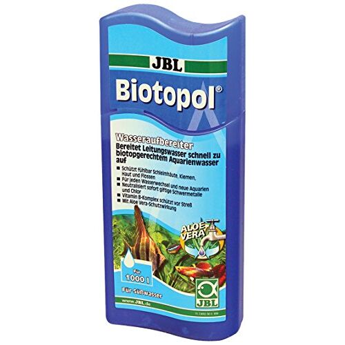 JBL Biotopol 23002, waterbehandeling voor zoetwateraquaria, 250 ml