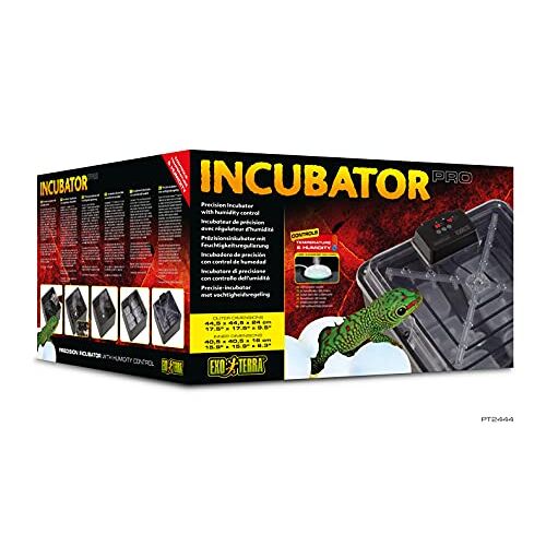 Exo Terra Incubator Pro, precisie-incubator voor reptieleieren, incubator met vochtregulering